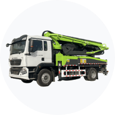 Concrete pump trucks